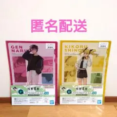 怪獣8号 一番くじ G賞 クリアファイル&ステッカーセット 鳴海弦 四ノ宮キコル