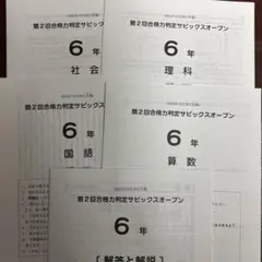 SAPIX 第2回 合格力判定 サピックスオープン