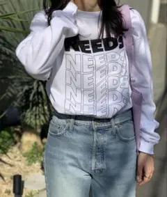 mi via loca GILDAN NEEDS　ロゴロンTシャツ