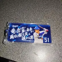 中日ドラゴンズ 応援歌キーホルダー 上林誠知 ④