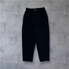 パンツ タック入り スラックス ブラック ビジネス オフィスカジュアル
