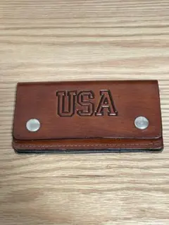 デッドストック　アメリカ製ビンテージ　トラッカーウォレット　USA