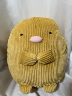 すみっコぐらし コーデュロイぬいぐるみXL プレミアムとんかつ