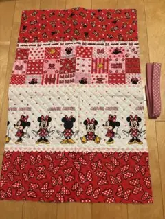 ミニーマウス キルティング生地