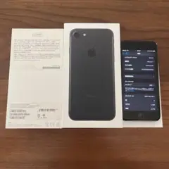 Apple iPhone 7 128GB ブラック バッテリー最大容量77%
