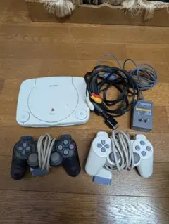 PlayStation (PS1) 本体とゲーム9本セット
