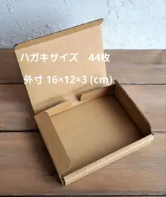 アースダンボール　ハガキサイズ　44枚