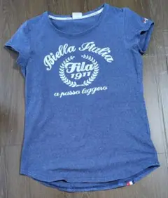 Fila ネイビー Tシャツ M