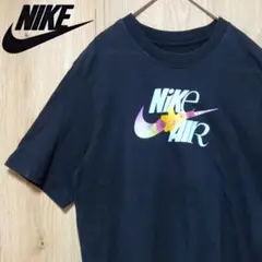 ナイキ NIKE 古着 Tシャツ ビッグロゴ レディース L 黒 ブラック