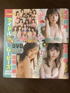 【DVD70分】石田桃香 吉田莉桜 関根優那 YC2020年14号付録