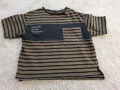 GROOVY COLORS ストライプ Tシャツ 130
