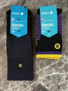 スタンス　NBA レーカーズ　コービーブライント記念24番　2足セット価額