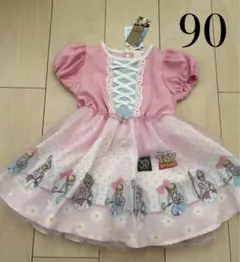 新品 リトシー トイストーリー ボーピープ なりきり ワンピース 90