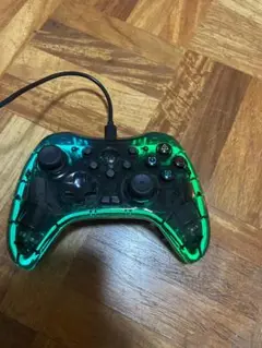 ALLONE ワイヤレスコントローラー Switch用 ネオン クリアブラック