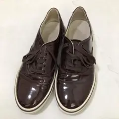 SH152 Salvatore Ferragamo パテントスニーカー 8.5