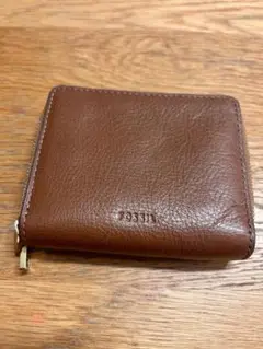 FOSSIL ブラウン 二つ折り財布