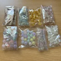 多色プラスチックビーズ 10袋セット