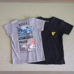 ポケモン Tシャツ ディアルガ パルキア　ピカチュウ　ユニクロ　120 130