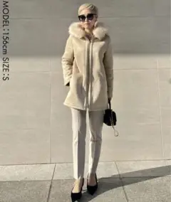お値下げ!JENNE ジェンヌ エコムートンコート S