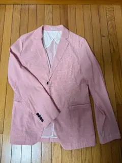 ARMANI COLLEZIONI ピンク チェック柄 ジャケット サイズ50