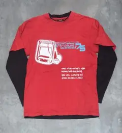 90〜00s OXFAM レイヤードロンT y2k sk8
