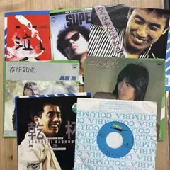 長渕剛　EPレコードまとめて7枚　7