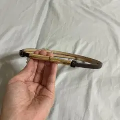 レディース ベルト ブラウン