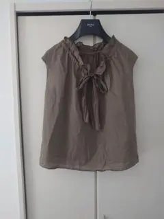 フェンネル　ボウタイブラウス