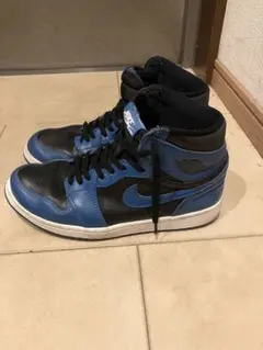 Nike Air Jordan 1 青/黒 ハイカットシューズ マリーナブルー