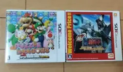 DSソフト２本 パズル&ドラゴンズ スーパーマリオエディション ＆超 戦闘中