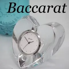 専用80【美品】Baccarat 置時計 バカラ　ハート 稼働品 インテリア 2025年最新】バカラ ハート 時計の人気アイテム - メルカリ