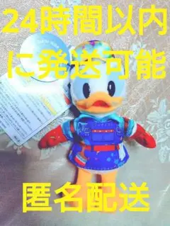 【新品未使用】ディズニー　ドリームステイクフライト　ドナルド　ぬいぐるみバッジ