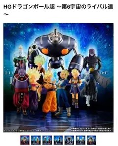 抽選販売】HGドラゴンボール超 ～第6宇宙のライバル達