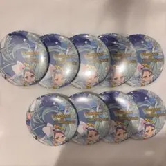 プリキュア　トゥインクル缶バッジ　キュアマーメイド　9点