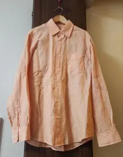 ユニクロ UNIQLO 90～00S OLD リネンシャツ ユニセックス M