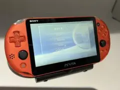 【動作品】PS Vita PCH-2000 メタリック・レッド SONY 本体