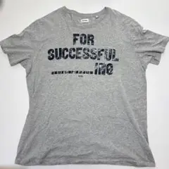 DIESEL グレー Tシャツ XLサイズ