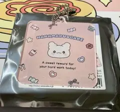 サンリオ　はなまるおばけ　トレーディングスクエアアクリルキーホルダー　フェイス