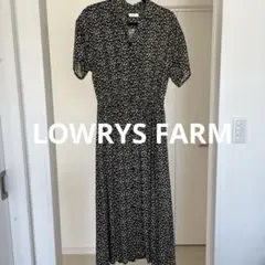 LOWRYS FARM花柄ワンピース