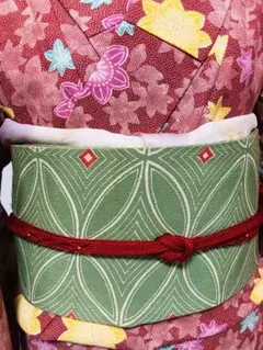 上質な九寸名古屋帯　正絹