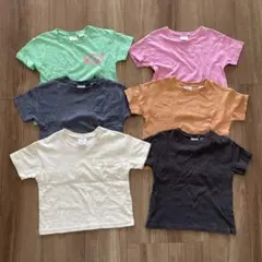 ザラベビー　シンプル Tシャツ6点セット