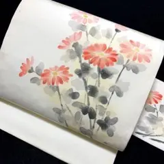 12-42 美品!高級 九寸名古屋帯 人気帯