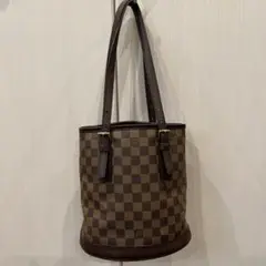 値下げしました!ルイ ヴィトン ダミエ マレ バケツ型トートバッグ
