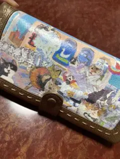 マンハッタナーズ 猫 財布 新品 新春セール
