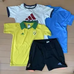 adidas Tシャツ　ハーフパンツ　150センチセット