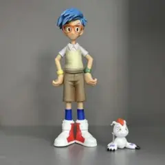 デジモン 城戸丈&ゴマモン フィギュア 2体セット