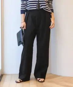 ドゥーズィエムクラス ツイルタックパンツ