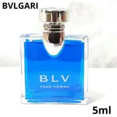 未使用 BVLGARI ブルガリ ブルー プールオム 5ml EDT 香水