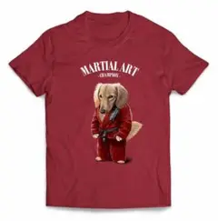 ダックスフンド 犬 いぬ 柔道 空手 半袖Tシャツ メンズ レディース キッズ