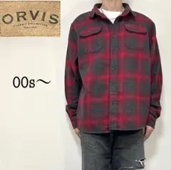 00s〜 orvis shadow check frannel shirts
